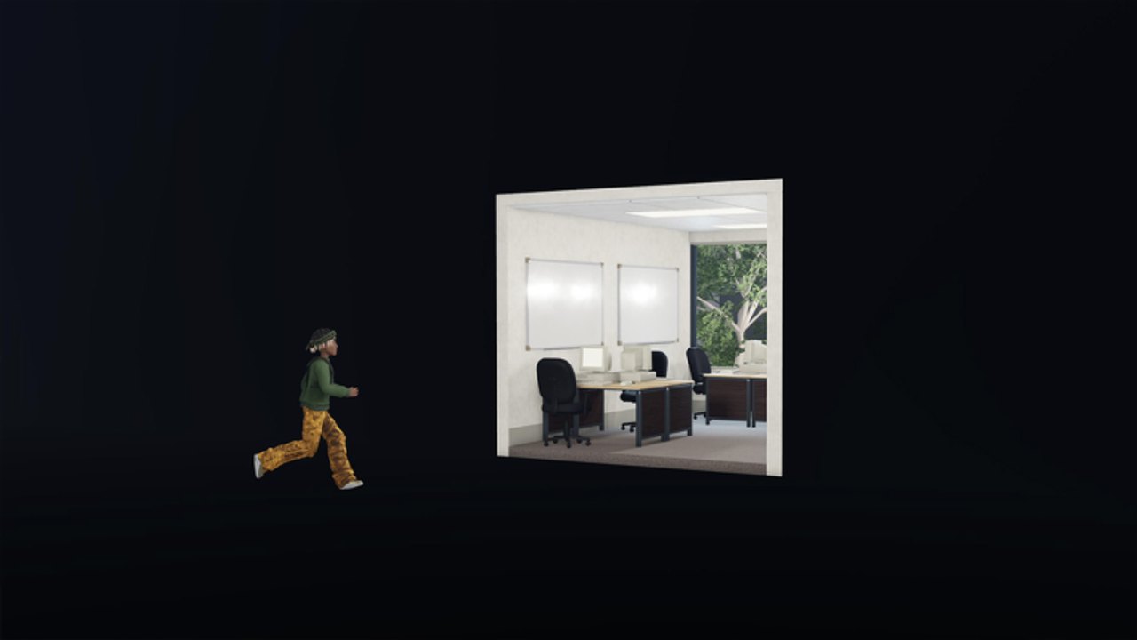 Anniversary Hub overview showing classic Roblox era portals
